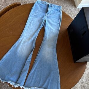 Free People Bell Bottom Jeans
